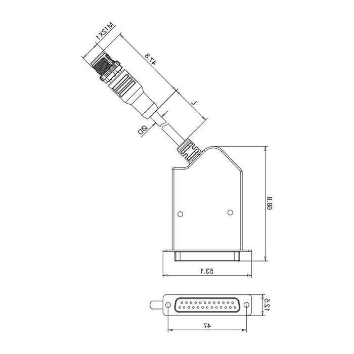 IO-Link集线器，阀岛适配器，00BL11